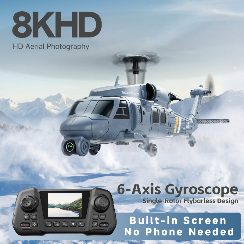 4DRC New L2 8K HD Camera RC He - Gyroscope Rc Module recension och pris