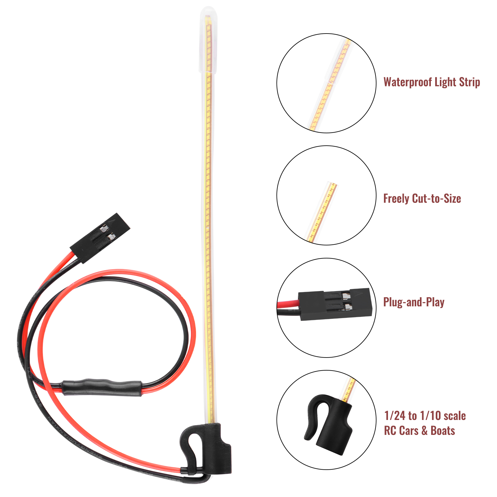 ModRax 2PCS LED RC Antenna Lig - Rc Hobby Workbench recension och pris