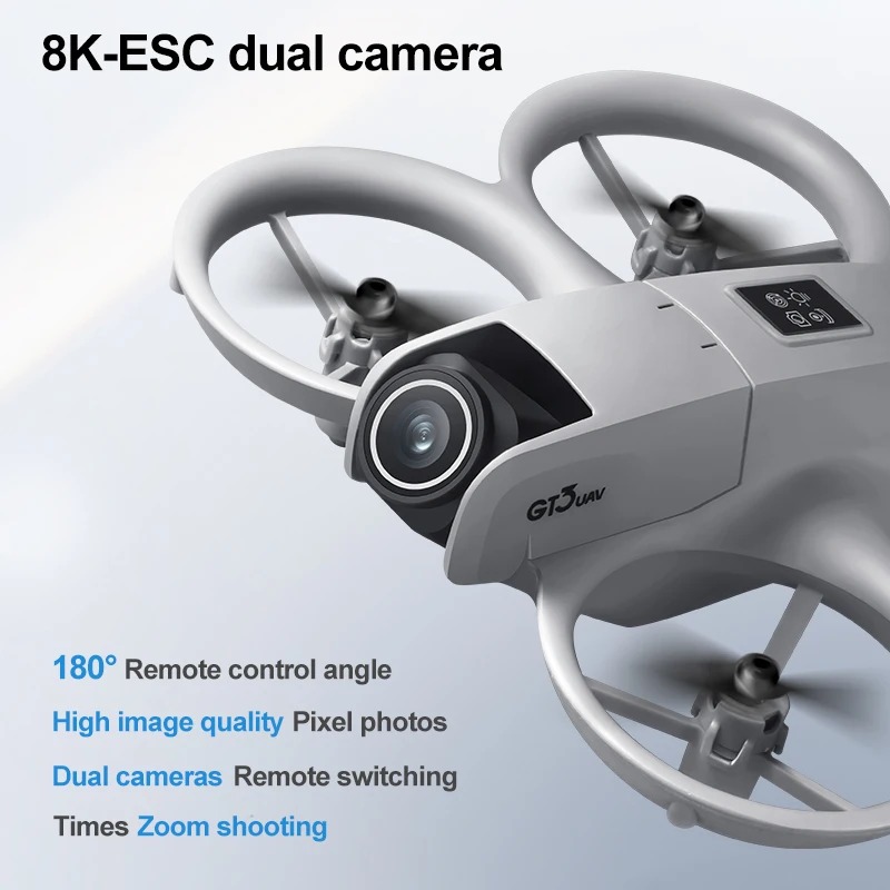 2026 New GT3 Max Drone 8K 5G G - Gyroscope Rc Module recension och pris