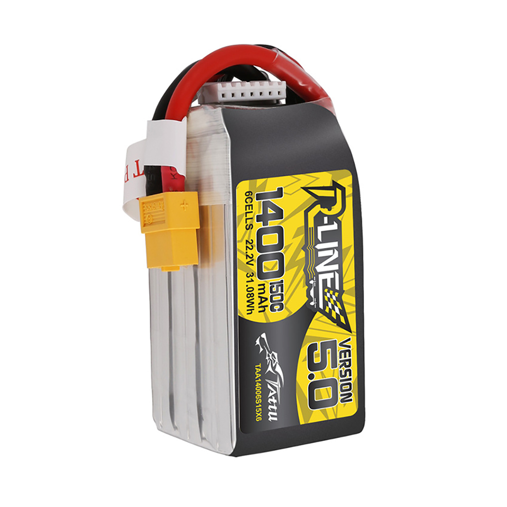 TATTU R-LINE 5.0 22.2V 1200mAh - Rc Hobby Line recension och pris