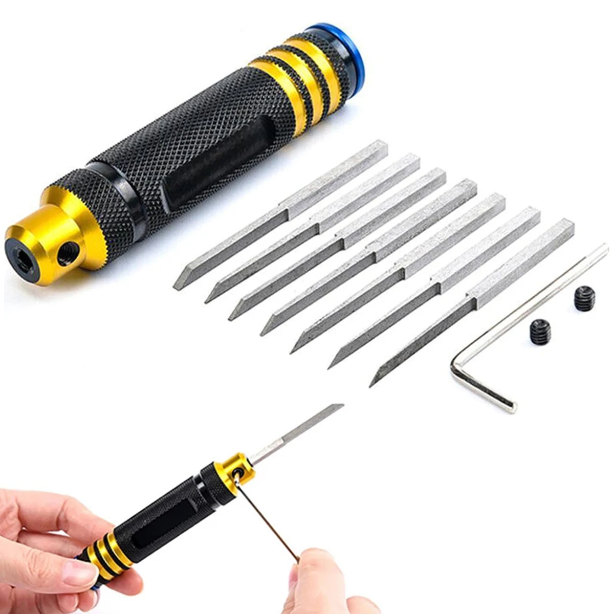 Model Chisel With Blades Gunda - Rc Hobby Line recension och pris