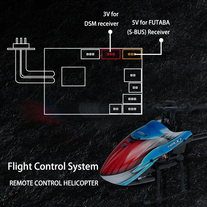 WLtoys RC Helicopters K200 K12 - Gyroscope Rc Module recension och pris
