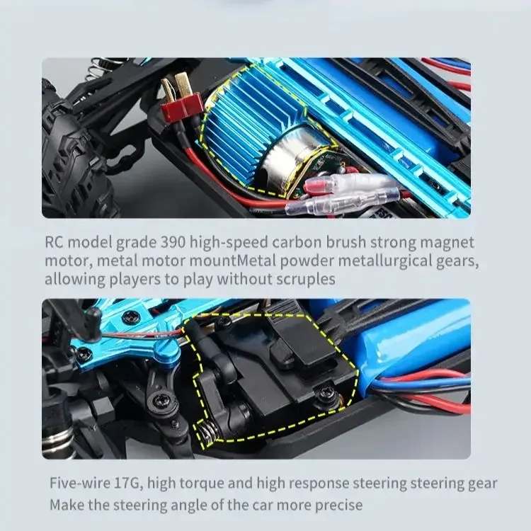 MJX 1/16 2.4G 4WD RC Monster T - Rc Hobby Line recension och pris