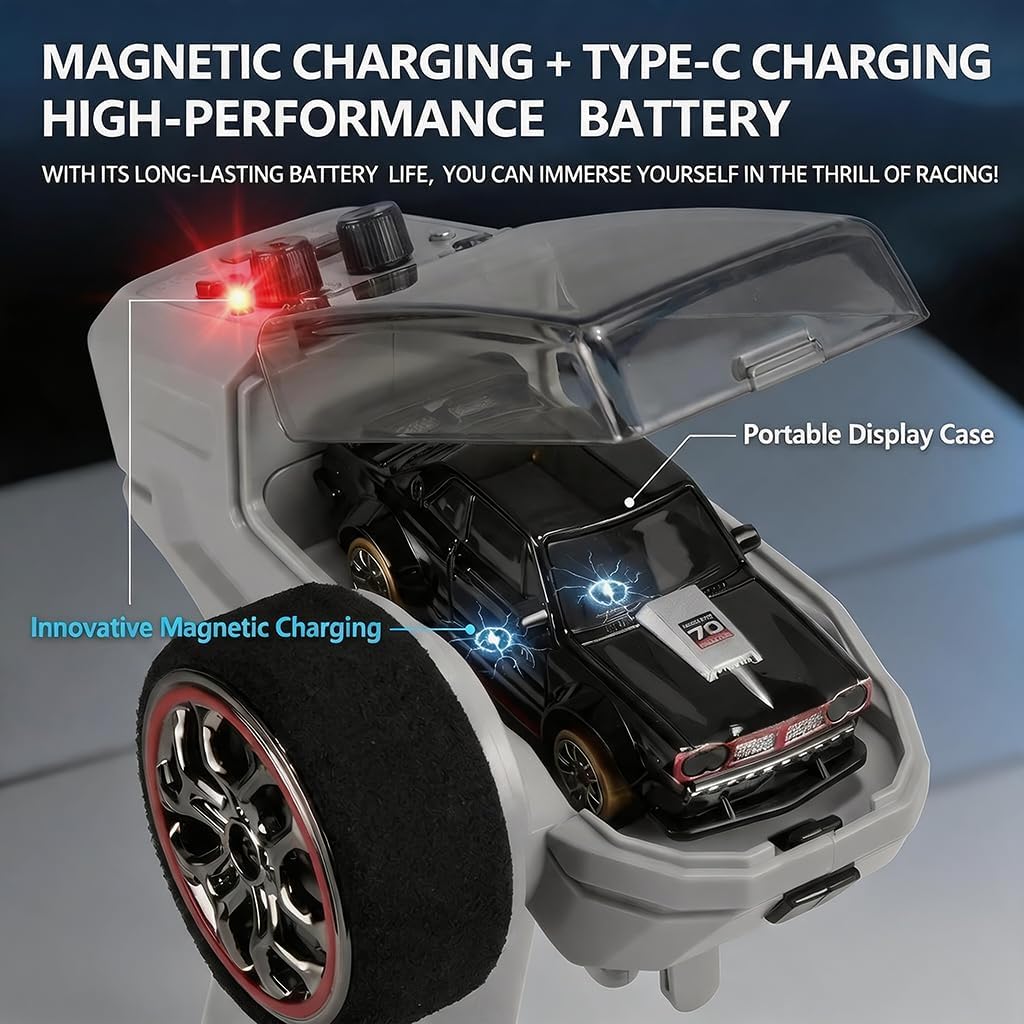 1:64 Scale 4WD RC Drift Car wi - Gyroscope Rc Module recension och pris